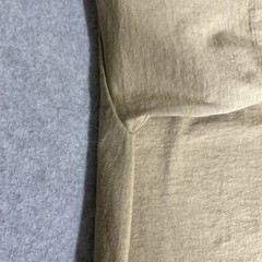 Vtg. 80s/90s Alore Single Stitch Blank Tan T-Shirt Small Made in USA Slub Cotton