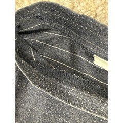 Perry Ellis Portfolio Size M Striped Pocket Casual T-Shirt Blue Short Sleeve Men