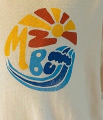 Comfort Colors Beach Tee Shirt Mens Medium Womens Short Sleeve Beige