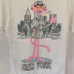 1985 Pink Panther New York Mens T shirt s-5xl cotton UM378