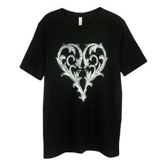 Grunge Black T-Shirt Vintage Distressed Style Streetwear Unisex Tee