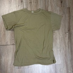 Lot of 6 Skilcraft Military Short Sleeve T Shirt Medium Coyote Brown Polyester