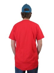 Vtg Fruit of the Loom USA T-Shirt XL Red Pocket Single Stitch Tee NOS 90s Blank