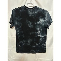 Fake Nerd UR DED Anime Girl Tie Dye Graphic T-Shirt Mens Large Black Grey