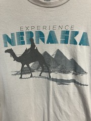 Unique Visit Nebraska With Camels/Pyramids – NextLevel Tag Size M