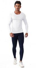 Men’s Compression Long Sleeve Shirts, Cool Dry Sport Workout Underwear Shirt …