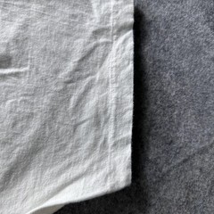 Vintage Shirt Mens L White Plain Crew Neck Tee Classic Basic Casual Undershirt
