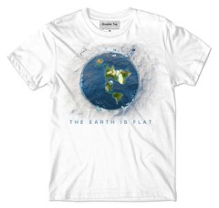 Flat Earth t-shirt, Infinite Plane, Earth is flat, Firmament, New World Order