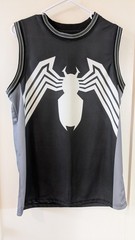 Marvel Mad Engine Sz M 38-40 Men’s Venom Spider Spiderman Muscle Tank Basketball