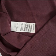 NWT Calvin Klein Men’s Burgundy Knit T-Shirt Size Large Crew Neck Casual Basics