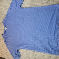Peter Millar Shirt Mens XL Blue Stripe Seaside Crewneck Pocket Tee Casual Soft