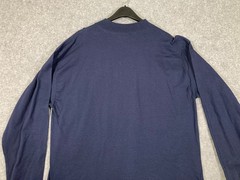 Gildan USS Ronald Reagan T-Shirt Mens XL Blue Cotton Logo Vintage NWT NOS