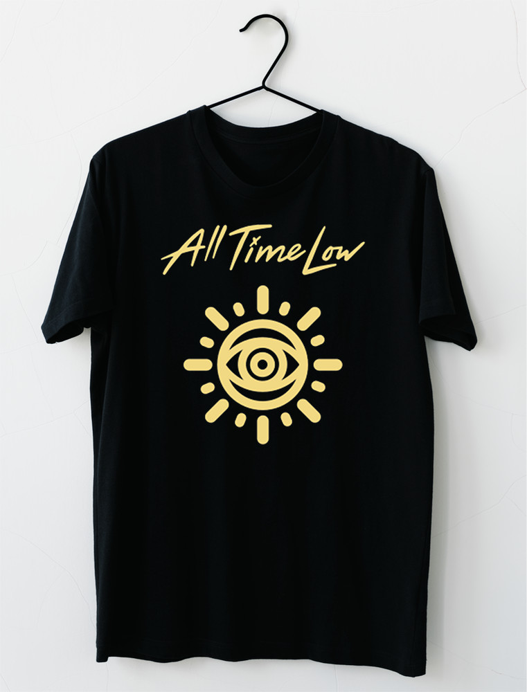 All Time Low American Pop Punk Band Wake Up Sunshine T-shirt S-2XL
