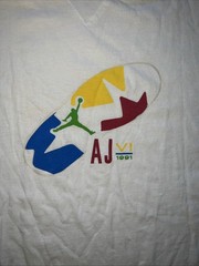Air Jordan 6 White T-Shirt Basketball Print size XXXL 3x Brand