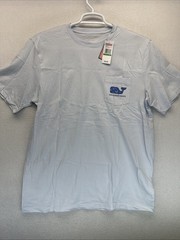 Vineyard Vines Mens Large Hamptons Scenic Ancient Water Pocket Short Sleeve NWT