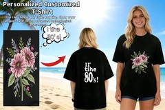 Best Friend Birthday T-Shirt Custom Name Photo Logo Personalized Gift