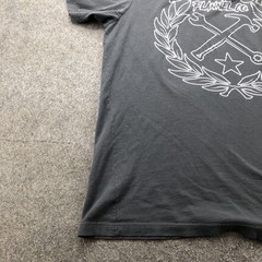 Dixxon Flannel Company Shirt Mens XL Gray Graphic Logo Workwear Made USA