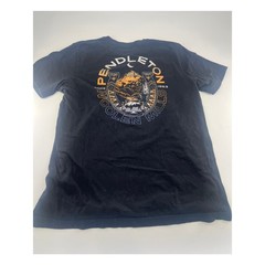 Pendleton Tshirt Adult Large Black Sportswear Preppy Casual Lounge Pullover