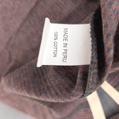 Left Coast Tee – Long Sleeve T-Shirt Mens Large Striped Cotton, Shaped – NWT