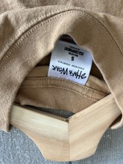 Shaka Wear S Tan Y2K Streetwear T Shirt Hip Hop Skate Super Maxi Heavy