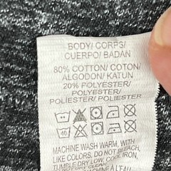 Lucky Brand Henley Shirt Mens L Charcoal Gray Marled Space Dye Long Sleeve