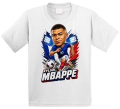 Kylian Mbappe, France Caricature Soccer 2026 T Shirt