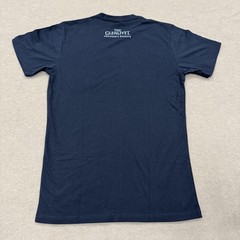 The Glenlivet Shirt Mens Medium Navy Plaid Pocket Tee Graphic Logo Cotton Promo
