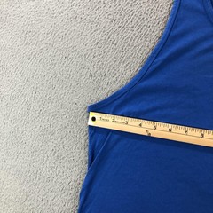 Chubbies Shirt Mens 2XL Blue Tank Top Pocket Weekend Has Arrived 80s Retro Style