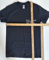 2022 Post Malone Chicago Lyrical Lemonade Summer Smash June 17 2022 T-shirt SZ S
