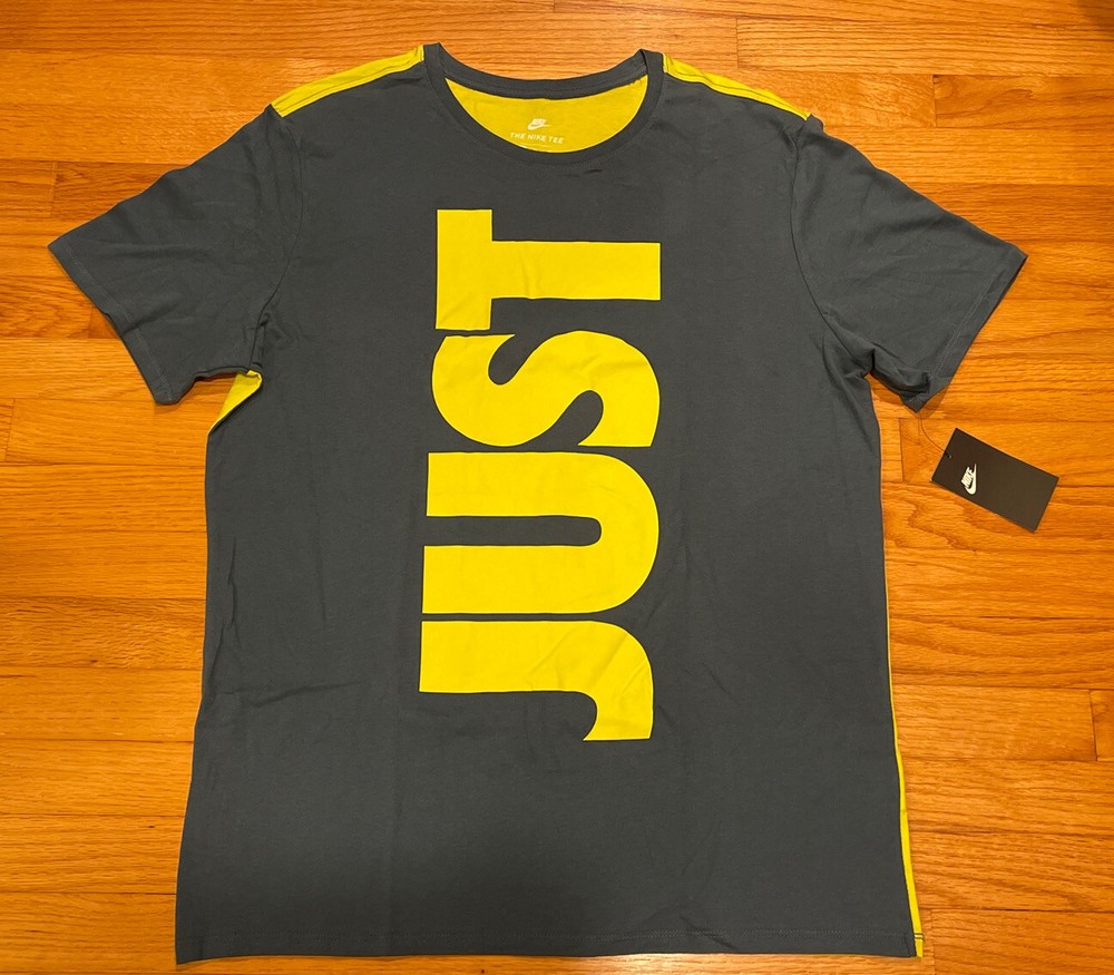 Nike “Just Do It.” Front/Back T-Shirt Multi-Colors Men’s Size: Large (L) NWT