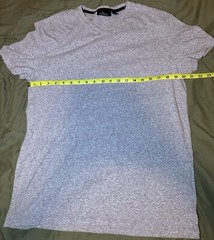 Men’s Marc Anthony Luxury V-Neck Tee Peony Heather Pink