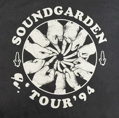 SOUNDGARDEN vintage 1994 BADMOTORFINGER TOUR t shirt