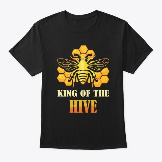 King Of The Hive Beekeeper T-Shirt Made in the USA Size S to 5XL