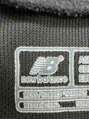 New Balance Men’s XL Colorblock Moisture-Wicking T-Shirt in Black