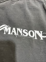 VTG 2002 Marilyn Manson The Golden Age Grotesque Long Sleeve T-Shirt Small Y2K