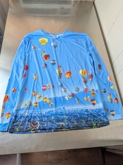 Official Albuquerque international balloon fiesta breathable t-shirt size medium