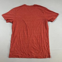 The North Face Half Dome T Shirt Men Medium Heathered Red Straight Hem Crew Neck
