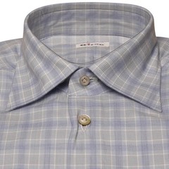 NEW KITON MULTICOLOR COTTON SHIRT US 15.75 – EU 40 MUL
