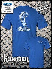 Licensed Ford / Shelby Cobra Logo T-Shirt – Official Product Mustang GT500