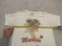 Vintage Wrestling Shirt 1987 Matilda Mascot British Bulldogs Tag Team WWF WWE