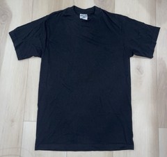 Shaka Wear Shirts Mens M Black Heavyweight SuperMAX Crewneck Short Sleeve Blank