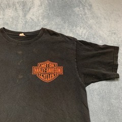 Yazbek Harley-Davidson Tijuana Baja T Shirt Mens Large Black Cotton Logo Outdoor