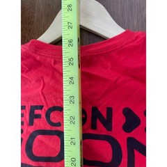 DEFCON Goon Red Graphic T-Shirt Mens Medium Convention Tech Staff Tee
