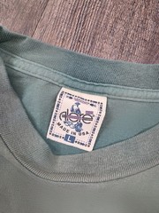 Alore Made in USA Large Tshirt – Can’t Eat Money Green Dye Variations