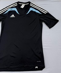Adidas Soccer Jersey Mens Black Climalite Size S Squadra17
