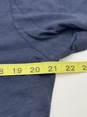 Men’s Short Sleeve Todd Navy Blue Shirt 100% Organic Cotton -NEW- LumberUnion
