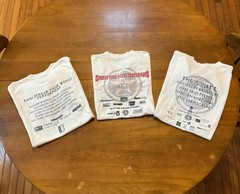 Vintage Tees Spread Your Wings Concert Charlotte NC NODA Set Of 3 Medium White