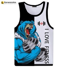 Men’s Gym Tank Top Muscle Shirt Sleeveless T Shirt Workout Fitness Training Tee