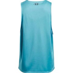 Under Armour Men’s Project Rock Reversible Mesh Tank Top Sz-M Blue And Black GYM