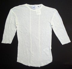 ZARA 3/4 Mid Sleeve GAUZE KNIT Fabric LIGHTWEIGHT SWEATER Sweatshirt Shirt / S